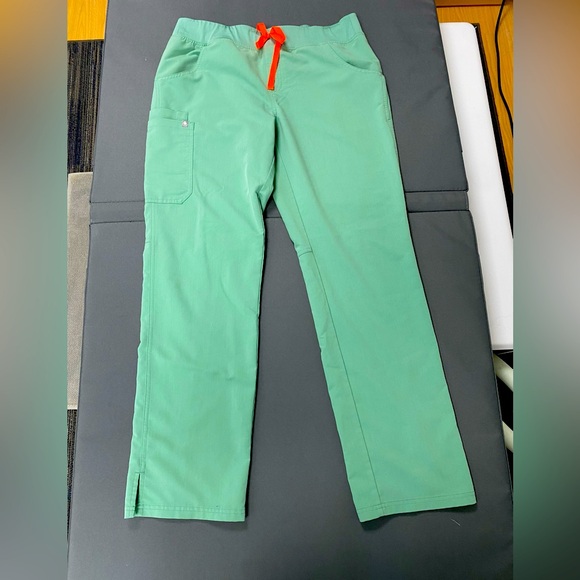 Figs Pants - Figs Large tall kade scrub pant in jade green